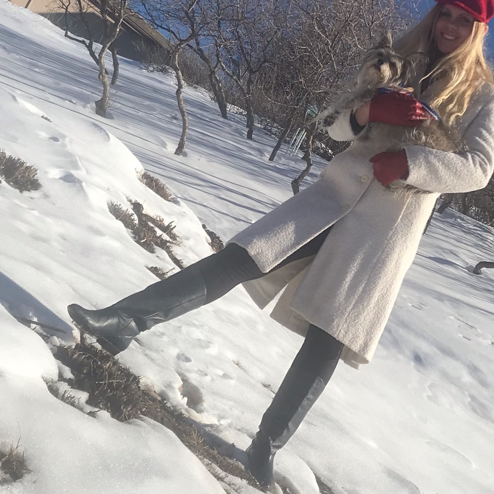 Brazilian Leather Knee Boots!